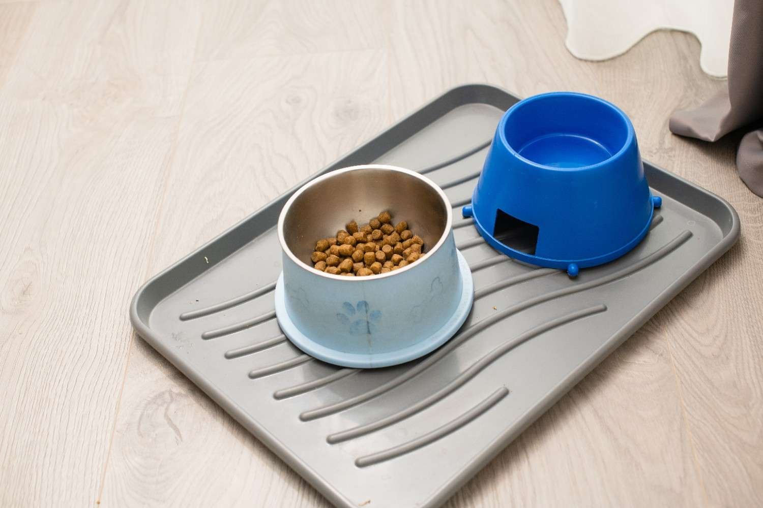 Built-In Cabinet Feeding Stations That Look Seamless